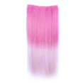 thumbnail image 2 of Extensiones de cabello largo y liso Yuyangstore 5 Clips Color Degradado, 2 of 6