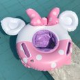 thumbnail image 2 of Anillo de natación inflable para bebé, flotador de natación infantil, juguetes de piscina, accesorios, color rosa, 2 of 5