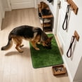 thumbnail image 4 of Artificial Grass Dog Potty Pad 39.4x19.7 in Washable Reusable Pet Turf Pee Mat Non-slips Fake Grass Toilet Rug for Dogs Indoor Outdoor Green, 4 of 6