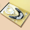 thumbnail image 5 of LABSERRON 1Pack Led Desk Lamp With Magnifier For Office Use In Silver Acrylic Metal, 5 of 8