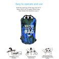 thumbnail image 4 of Sonducket Bolsa de natación impermeable de 15/20L/30L, de saco seco, colores de camuflaje, pesca, canotaje, kayak, almacenamiento, bolsa de Deportes acuáticos Camuflaje Azul 23 x 63 cm Sonducket OD1303-11B, 4 of 6