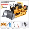thumbnail image 1 of Juguete Excavadora de control remoto Bulldozer 1:24 Juguete de los niños Vehículo de construcción AMMAO TOY230209-3407toy, 1 of 2