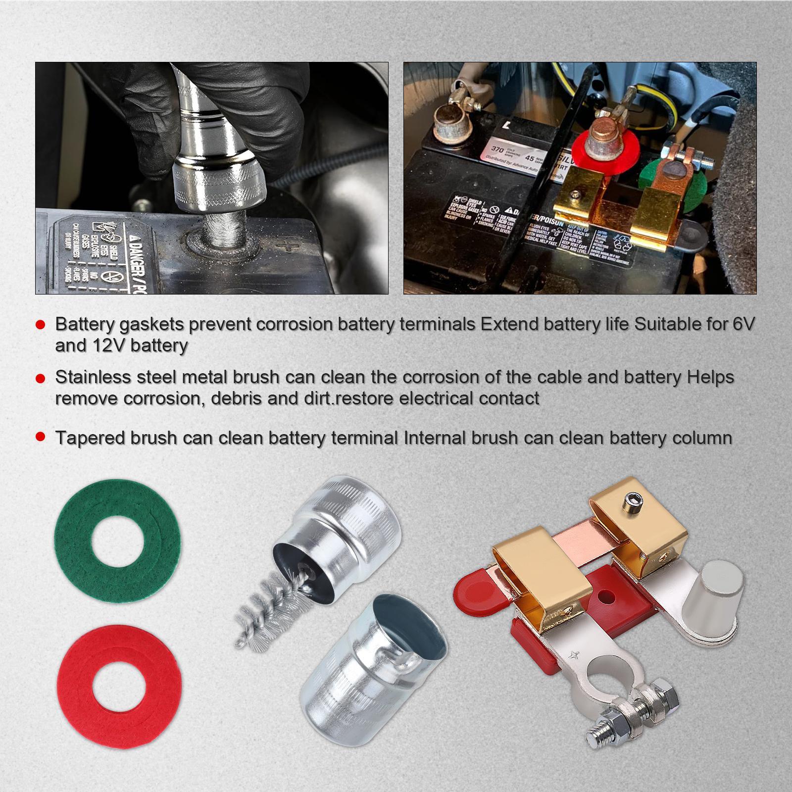 Wzmzjy Battery Disconnect Switch Power Cut Off Easy Installation Heavy Duty Battery Cut Off Switch for RV Automotive Truck Boat Positive