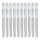 thumbnail image 1 of 10 piezas de palos de silicona para decoración de uñas, reutilizables, uniformes, con efecto espejo, para difuminar polvos, con cubierta, 1 of 15