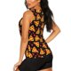 thumbnail image 3 of Balery Cartoon Pizza Camiseta sin mangas estampada ligera para mujer, tops de entrenamiento sin mangas, camisetas de yoga transpirables de secado rápido.-Small, 3 of 7