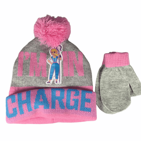 Disney Toy Story 4 Bo Peep Hat and Mittens Set