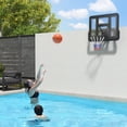 thumbnail image 6 of Heavy Duty Wall Mount Basketball Hoop: 43.3" Shatterproof Backboard, Steel Rim, Tear-Proof Net for Outdoor/Indoor Play. Easy Assembly. Black., 6 of 6