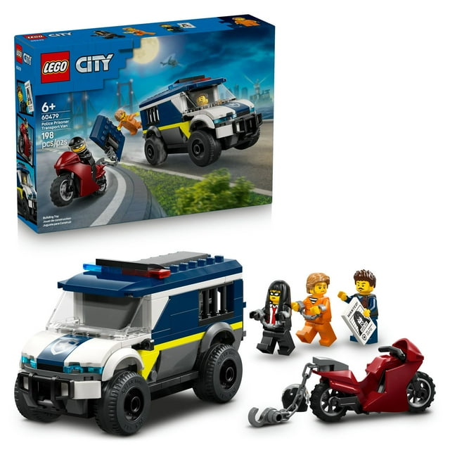 Set LEGO City Camioneta de Transporte Penitenciario de Policía 60479