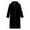 A01_Black, variant on Fleece Overcoat for Women Turn Down Collar Outerwear Winter Warm Faux Fur Coat Jacket Fuzzy Loose Long Sleeve Coats