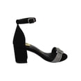 thumbnail image 2 of SANDALIAS DE VESTIR LEON MUJER NEGRO GAMUZA 3015, 2 of 4