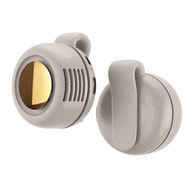 Ventilador portátil recargable de 3 velocidades con clip para la cintura Cogfs