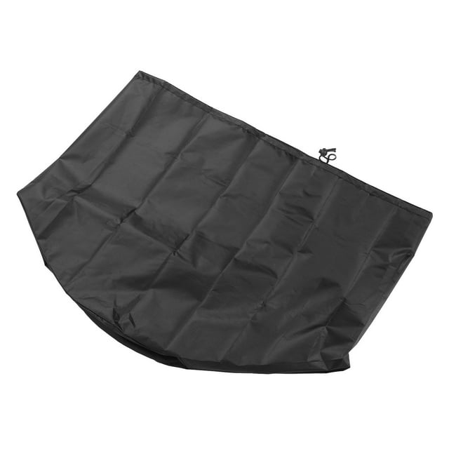 Wet and Dry Vacuum Cover, Drawstring Closure Vacuum Cleaner Dust Cover Wear Resisting Black Stylish Design for 16-20 Gallon for Commercial