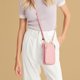 thumbnail image 5 of Bolso pequeño para teléfono móvil con pantalla táctil para mujer de moda de crowdsourcing de hombro de PU MFZFUKR BST3052130-2, 5 of 5