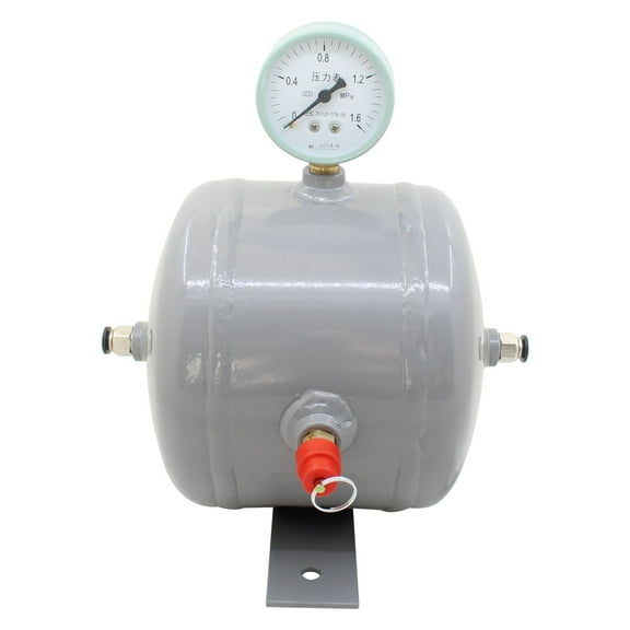 1L 2L 3L air pump compressor tank reservoir vacuum compressed air tank steel vacuum canister reservoir tank horizontal