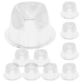 thumbnail image 4 of Miangastore 10pcs Hat Stand Racks Tabletop Hat Holders PVC Cowboy Hat Display Stands, 4 of 8