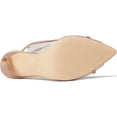 thumbnail image 4 of Nine West Parise 3 Nude/Clear Buckle Closure Pointed Toe Stiletto Heeled Sandals (Nude/Clear, 9), 4 of 6