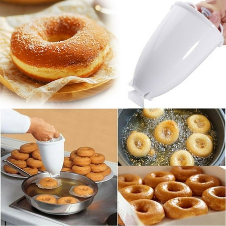 

FREE SHIPPING-baking supplies Plastic Doughnut Maker Machine Mold DIY Tool Kitchen Pastry Making Bake Ware cake decorating kit baking tools Valentines day birthday gifts