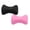 black 1PCS & pink 1PCS, variant on YWIYIUD 2PCS Microbead Neck Pillow Headrest Soft Comfortable MemoryFoam Automotive Neck Pillow Cushion 15inch BoneShaped Headrest Sleeping Pillow for Home Sofa Bed Travel Car