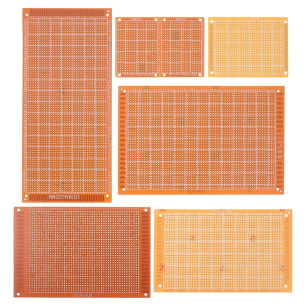 32 placas de circuito de una sola cara para proyectos electrónicos de bricolaje, placas de circuito de cobre, placas de circuito para soldadura, PCB