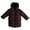 Black, variant on KAUOD Girls Winter Coat Heavyweight Hooded Puffer Jacket Kids Windproof Warm Solid Quilted Padded Down Jackets with Pockets