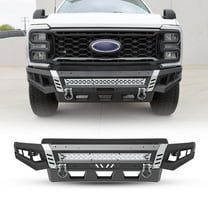 Modular Front Bumper & Side Wings Trim Panel For 2017-2025 Ford F-250 F-350 Super Duty w/2*Shackles