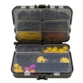 thumbnail image 4 of Carp Fishing Tackle Box Kit 328pcs Fishing Accessories Set with Swivels Hooks Sleeves Rubber Tubing for Rig Making Hair Rig Fishing Equipment C, 4 of 4