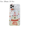 thumbnail image 3 of Pearl Marble Christmas Case,Glitter Soft TPU Shell Pattern 3D Cute Cartoon Snowman Bear Santa/Elk Flexible Festival Gift Phone Case For,iPhone13/13Mini/13Pro/13ProMax ,iPhone12/12Mini/12Pro/12ProMax,, 3 of 5