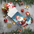thumbnail image 6 of Ryvnso Christmas Stockings Christmas Santa Claus Gift 17.7" Large Stocking Decoration 2 Pack, 6 of 7