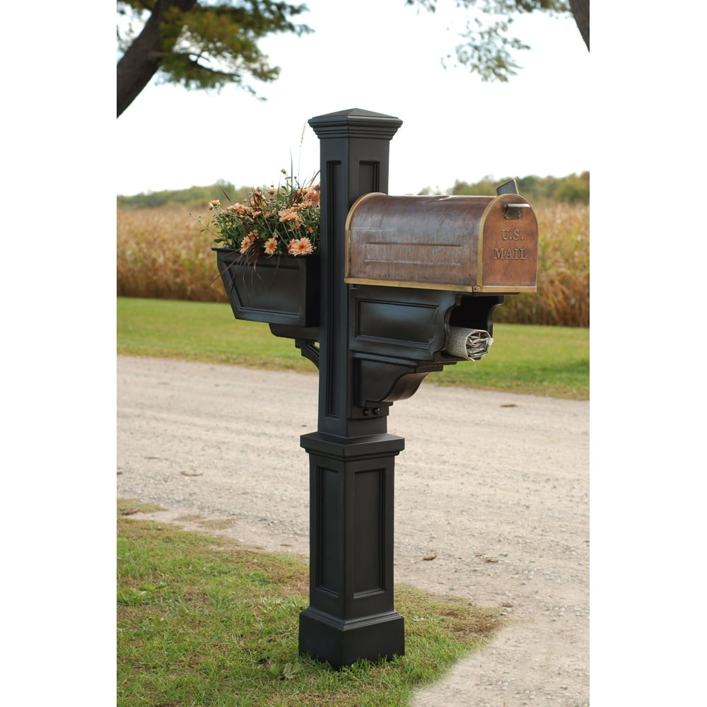 Mayne Signature Plus Mail Post Black