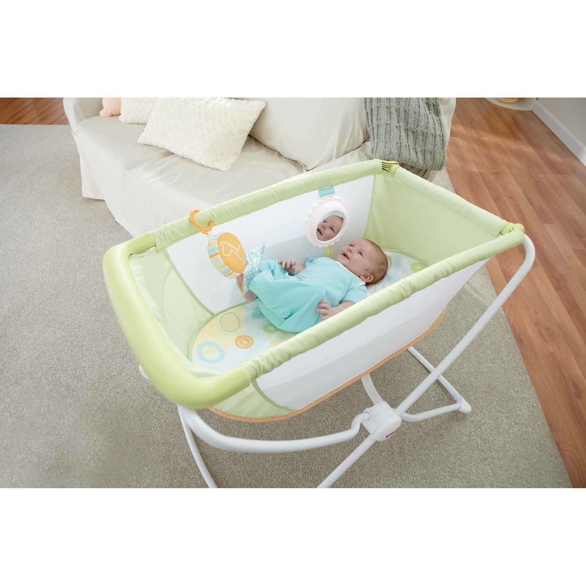 fisher price rock n play bassinet