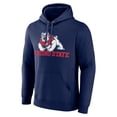 thumbnail image 2 of Men's Navy Fresno State Bulldogs Campus Pullover Hoodie, 2 of 3
