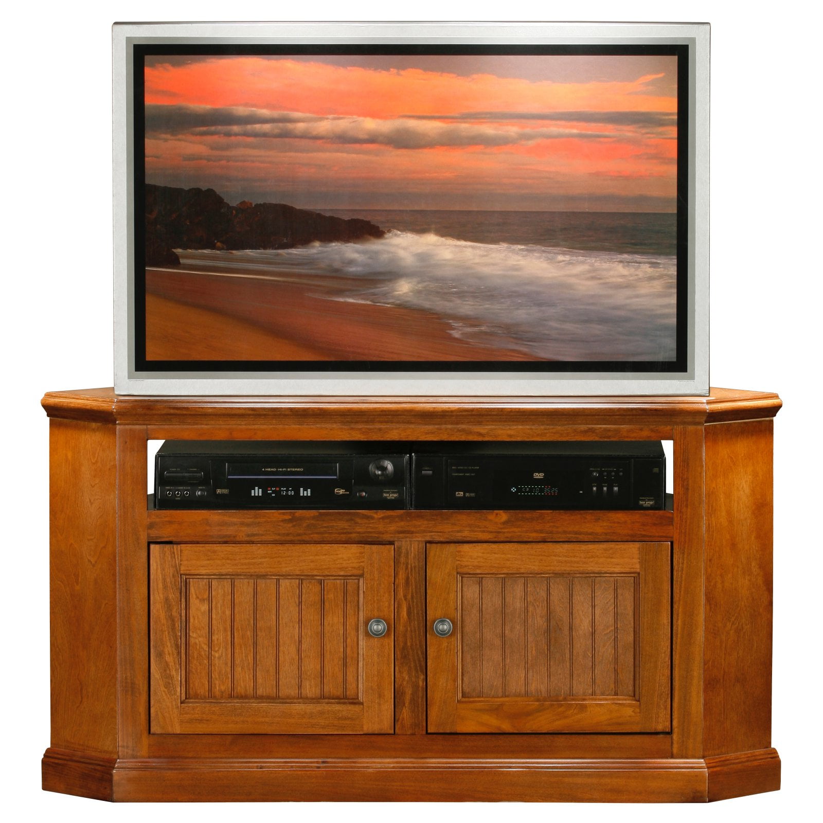 Eagle Furniture Coastal 40 in. Corner TV Stand Walmart