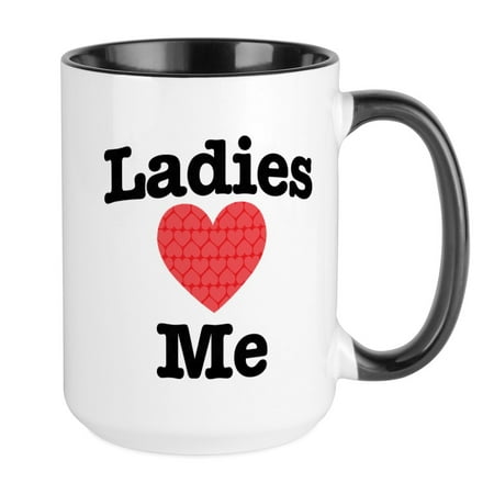 

CafePress - Ladies Heart Me - 15 oz Ceramic Large Mug