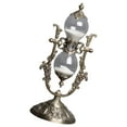 thumbnail image 4 of Elegant European Hourglass Ornament 15/30 Minutes Sand Timer for Desk or Shelf Display Vintage Glass Sand Clock Stand, 4 of 8