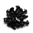 thumbnail image 1 of 15uds M6 X 20mm Negro Hexagonal Tornillos de Fijación Carenado Matrícula de la Motocicleta, 1 of 1