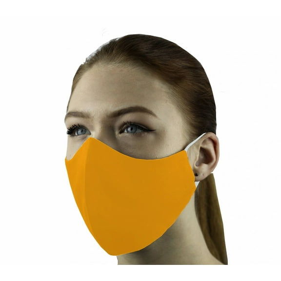 Set of 10 Face Masks Triple Layers 100% Cotton Washable Reusable With Filter Pocket. Unisex