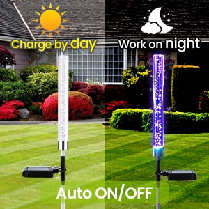 solar bubble lights 4 pack