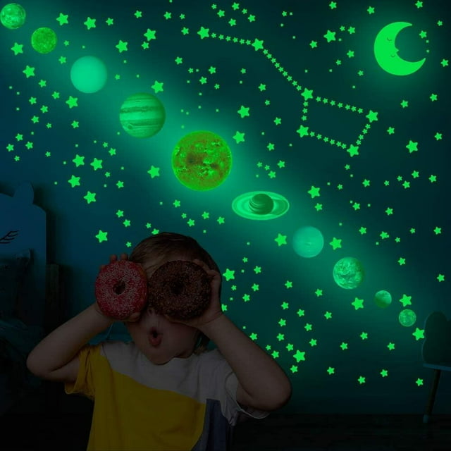 yeacher Glow in The Dark Stars for Ceiling,Glow in The