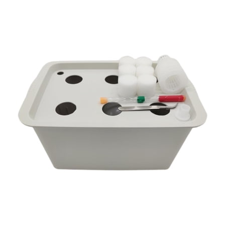 Hydroponic System Growing Box Garden Cabinet Box Large Capacity PP Material for Herbs Lettuce Vegetables Indoor