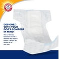 thumbnail image 5 of Arm & Hammer Female Dog Diapers, Size Large, 12 Count | Ultra-Absorbent with Leak-Proof Protection, 5 of 11