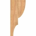 thumbnail image 3 of 5 1/2"W x 12"D x 28"H Ridgewood Smooth Corbel, Western Red Cedar, 3 of 9