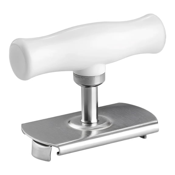 Adjustable Stainless Steel Rotating Jar Opener, Easy Twist Lid Remover, Seniors With Weak Hands, Lever Principle, Non-Slip Grip, 0.98 To 4.13 Inch Opening, 3.35 X 2.76 X 3.94 Inch