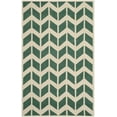thumbnail image 2 of SAFAVIEH Chatham Easton Geometric Wool Area Rug, Teal/Ivory, 6' x 9', 2 of 7