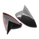thumbnail image 2 of 2 uds cubierta de espejo 5G0 857 537 5G0 857 538 cubierta de espejo , apto para decoración Golf MK7 , piezas , Fibra Fibra de carbon, 2 of 8