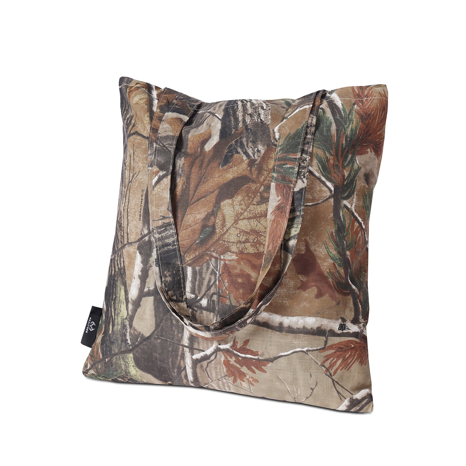 Realtree Edge Camo Kitchen Reusable Grocery Tote Bag - Cloth Shopping Bag  for Vegetables and Utility Bag – (15 x 16) 