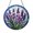 Stained Glass 5.9 Inch, variant on Heather Flower Glass Suncatcher for Window Decor, Soft Botanical Light Catcher Hanging Ornament, Thoughtful Floral Home Gift