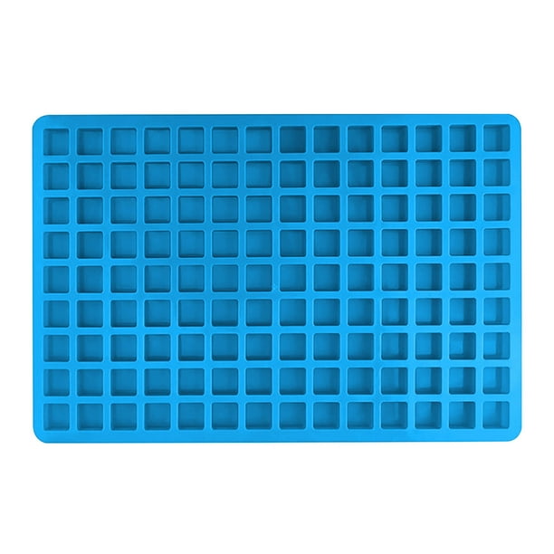 Pisexur Batería de cocina Moldes de silicona de 126 cavidades para caramelos duros y cubitos de hielo de chocolate. para la cocina del hogar