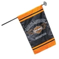 thumbnail image 2 of Harley-Davidson Bar and Shield Flames House Flag, 2 of 2