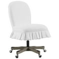 thumbnail image 1 of Linon Chaise de Bureau en Bois Penny en Blanc, 1 of 9