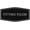 Black / Silver, variant on Signs ByLITA Fancy Fitting Room Sign - Laser-Engraved Lettering | Durable ABS Plastic | Vibrant Colors | Powerful Foam Tape (Black) - Small